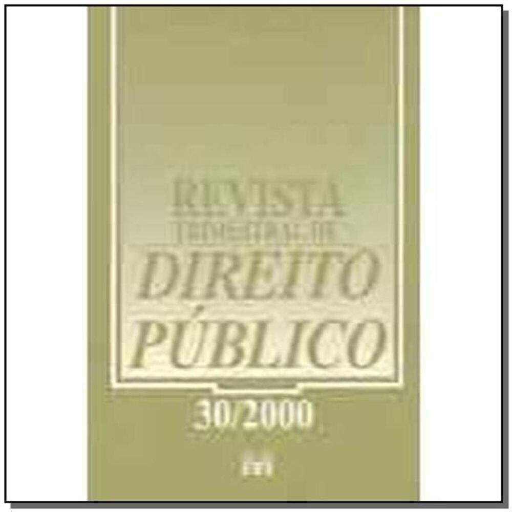 Revista Trimestral De Direito Publico Ed. 30