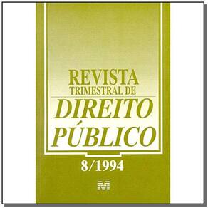 Revista Trimestral De Direito Publico Ed. 08