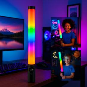 Bastão Led Com Luz Para Criar Fotos E Vídeos Únicos