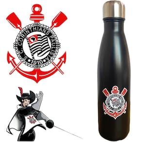 Cantil De Inox 750Ml Corinthians Fc Fanático