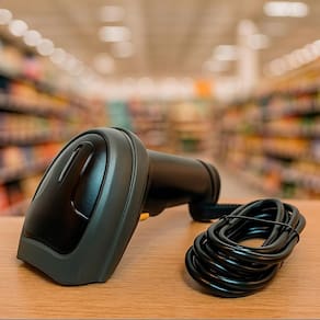 Leitor Código Barras Pistola Scanner Usb Para Produtos