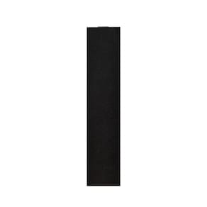 Luminária Parede Arandela Led Slim Indireta 33Cm 220V Preto