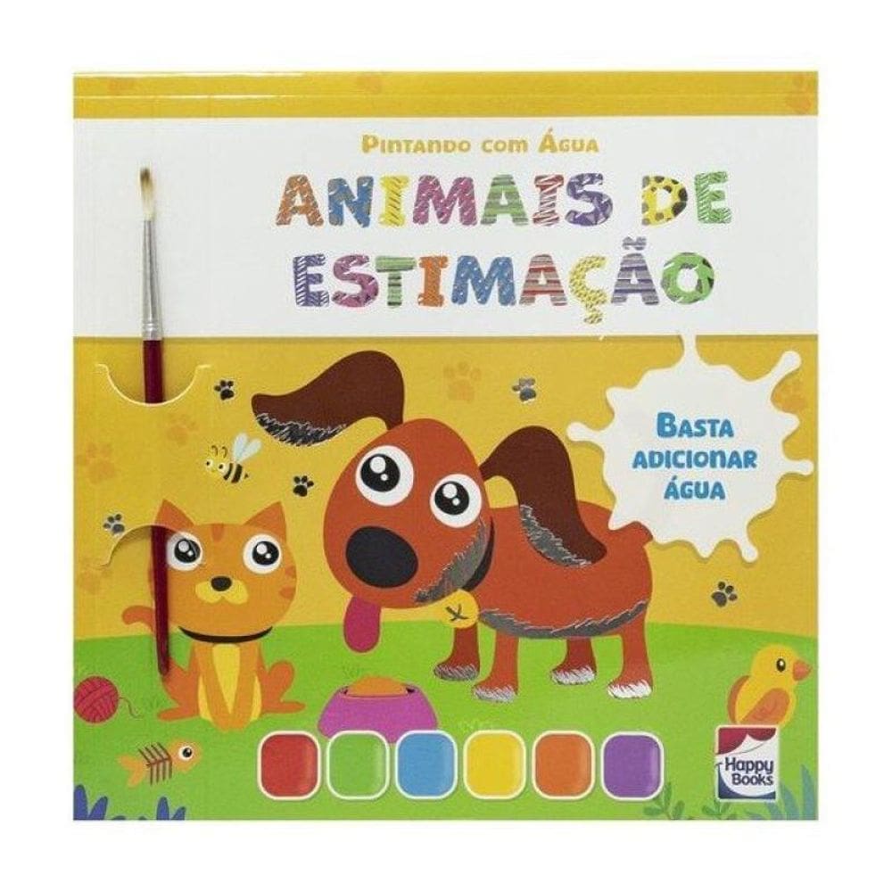 Pintando Com Água: Animais De Estimação
