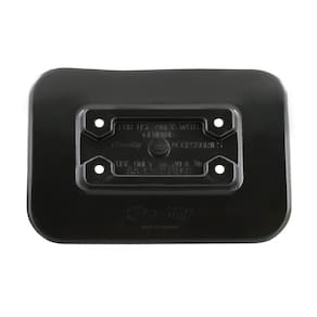 Almofada colada para barcos infláveis Scotty 0341-BK Black
