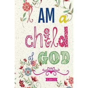 Caderno Christian Kid Journal 6x9 polegadas com 132 páginas