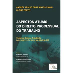 Aspectos atuais do direito processual do trabalho