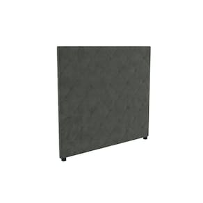 Cabeceira Cama Box Estofada Casal CAB012 - Suede Grafite - Kappesberg