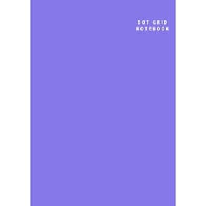Caderno Genérica Dot Grid B5 (17,6 x 25 cm) 106 páginas roxo