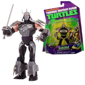 Boneco Destruidor Shredder As Tartarugas Ninja e Acessórios