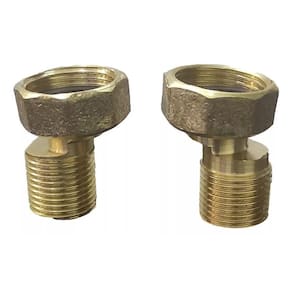Kit 2 Excêntricos P/Reposição De Torneiras Misturador Parede