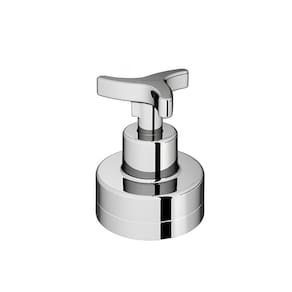 Acabamento para Registro Base Deca 1/2", 3/4" e 1" Nova Trio Cromado Docol