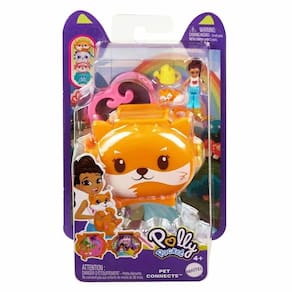 Polly Pocket Estojo Mini Mundo Raposa - Mattel