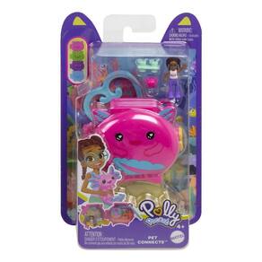 Polly Pocket Estojo Mini Mundo Axolote - Mattel
