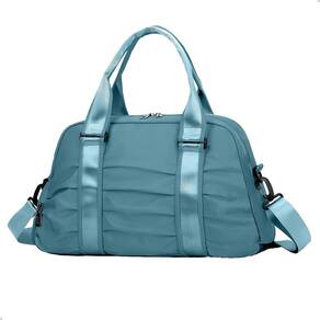 Bolsa Mala Viagem Feminina Academia Esportes Treino Azul