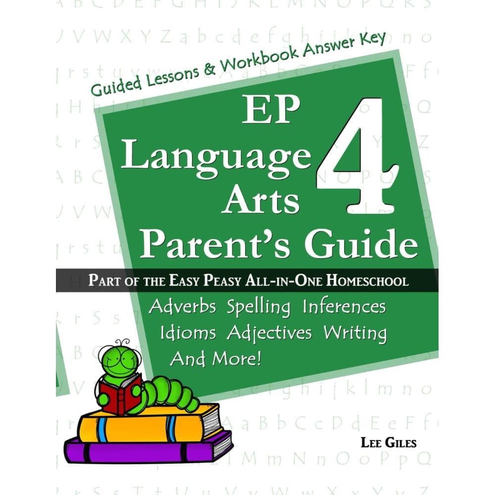 Guia para pais Easy Peasy All-in-One Homeschool Language Arts 4