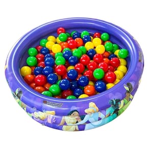 Piscina Infantil Inflável 100 Litros Princesas + 50 Bolinhas