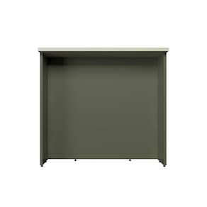 Bancada Ilha Cozinha PH 3068 Évora 120cm Verde/Cinza Argila - Herval