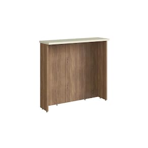 Bancada Ilha Cozinha PH 3068 Versalis 120cm Freijo/Cinza Argila - Herval