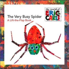 Very Busy Spider, The - A Lift-The-Flap Book