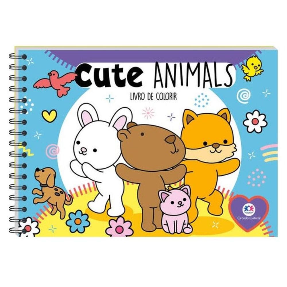Cute Animals - Para Colorir
