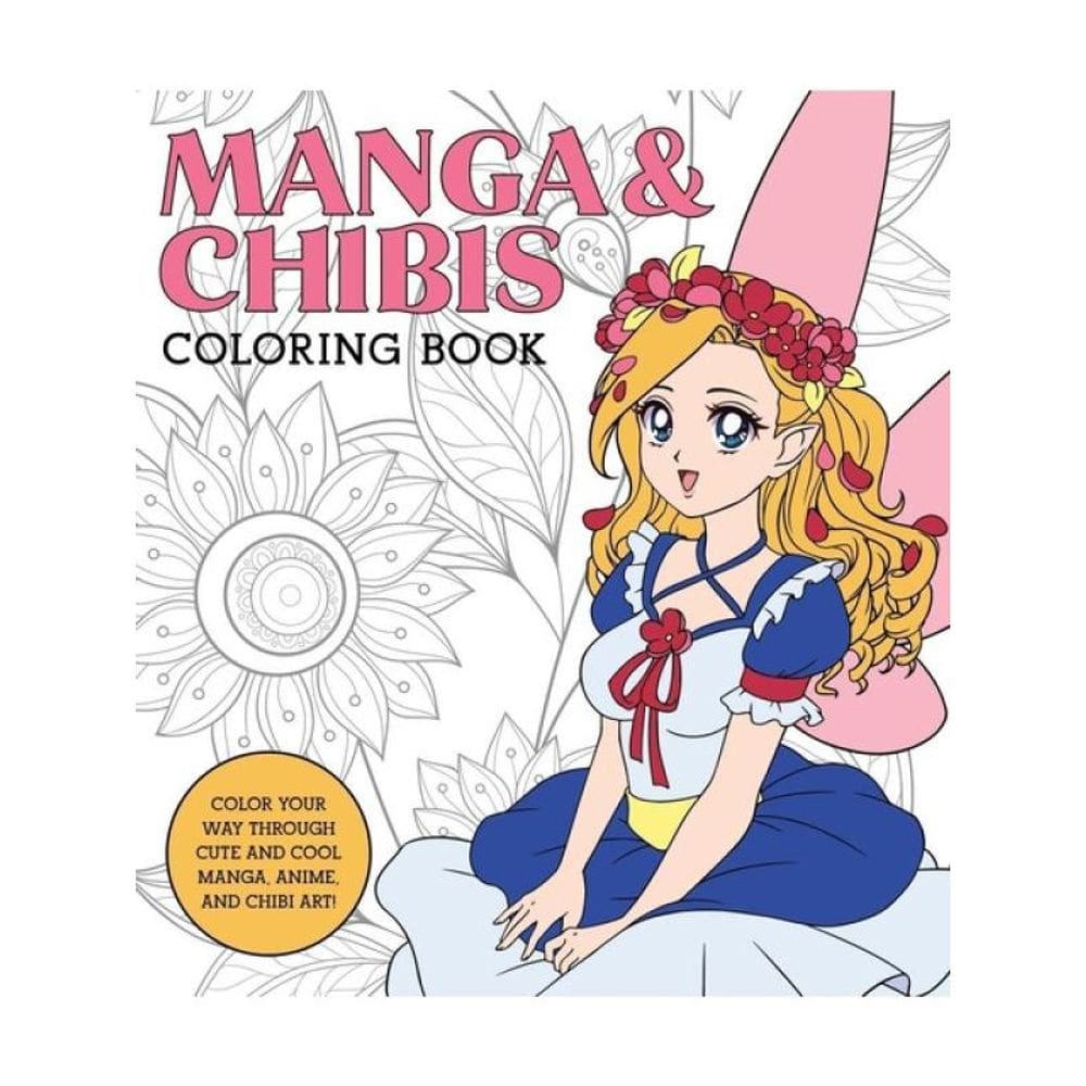 Manga & Chibis Coloring Book