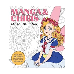 Manga & Chibis Coloring Book
