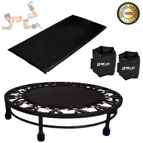 Mini Jump Profissional + Colchonete + Caneleira 2kg - Cheers