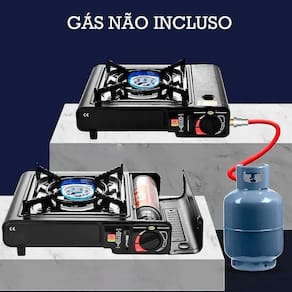 Mini Fogão Fogareiro Forte Para Caminhão E Viagem