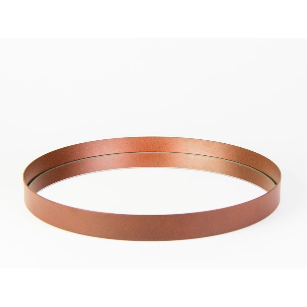 Bandeja Decorativa Corten 50 cm Redondo