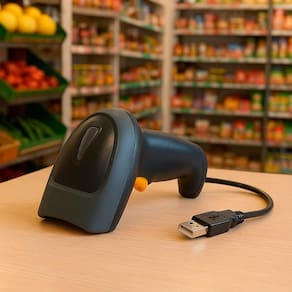 Leitor Código Scanner Portátil Ideal Para Vendas