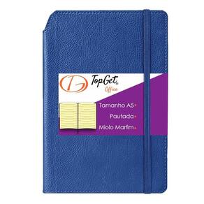 Caderneta Smart 14X21Cm 96 Fls Pautadas - Azul
