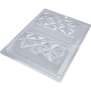 2 Formas De Silicone Bwb Tablete Triângulo Chocolate