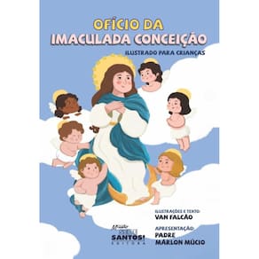 Ofício da Imaculada Conceição ilustrado para crianças