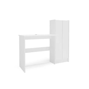 Mesa de Escritório Manaus c/ 2 Portas Branco - Politorno