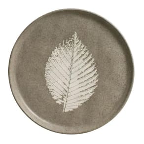 Conjunto 6 Pratos De Sobremesa Bio Stoneware Seiva 21,5Cm