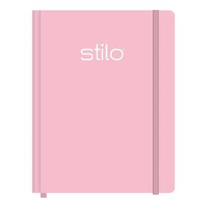 Caderneta De Anotação G 80Fls Rosa Pastel Stilo Jandaia