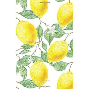 Caderno Journal Genérica Fresh Lemons 120 páginas regidas pela faculdade