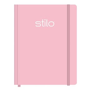 Caderneta De Anotação G 80Fls Rosa Pastel Stilo Jandaia