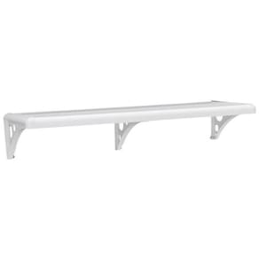 Prateleira Multuso Astra Com Suporte 100X20Cm Pms/100 Branca