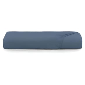 Lençol com Elástico Avulso Queen Altenburg Acetinado Azul Dimensão