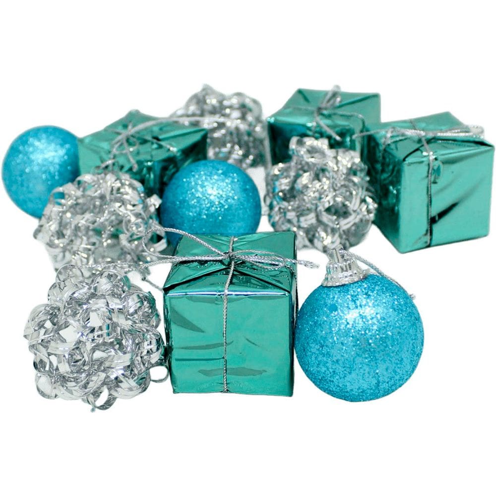 Kit 88 Pendentes Enfeite Presente Bolas Árvore Natal De 4cm