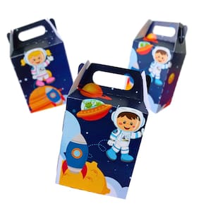 Kit 50 Caixinhas Lembrancinhas Personalizadas Astronauta