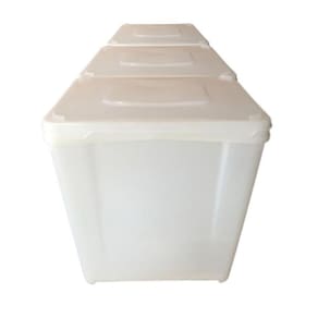Pote Para Guardar Sorvete 10L - Kit 03 Peças