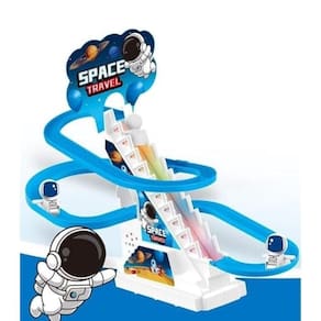 Boneco Astronauta de Plástico com Pista N244136-7 - Quanhe