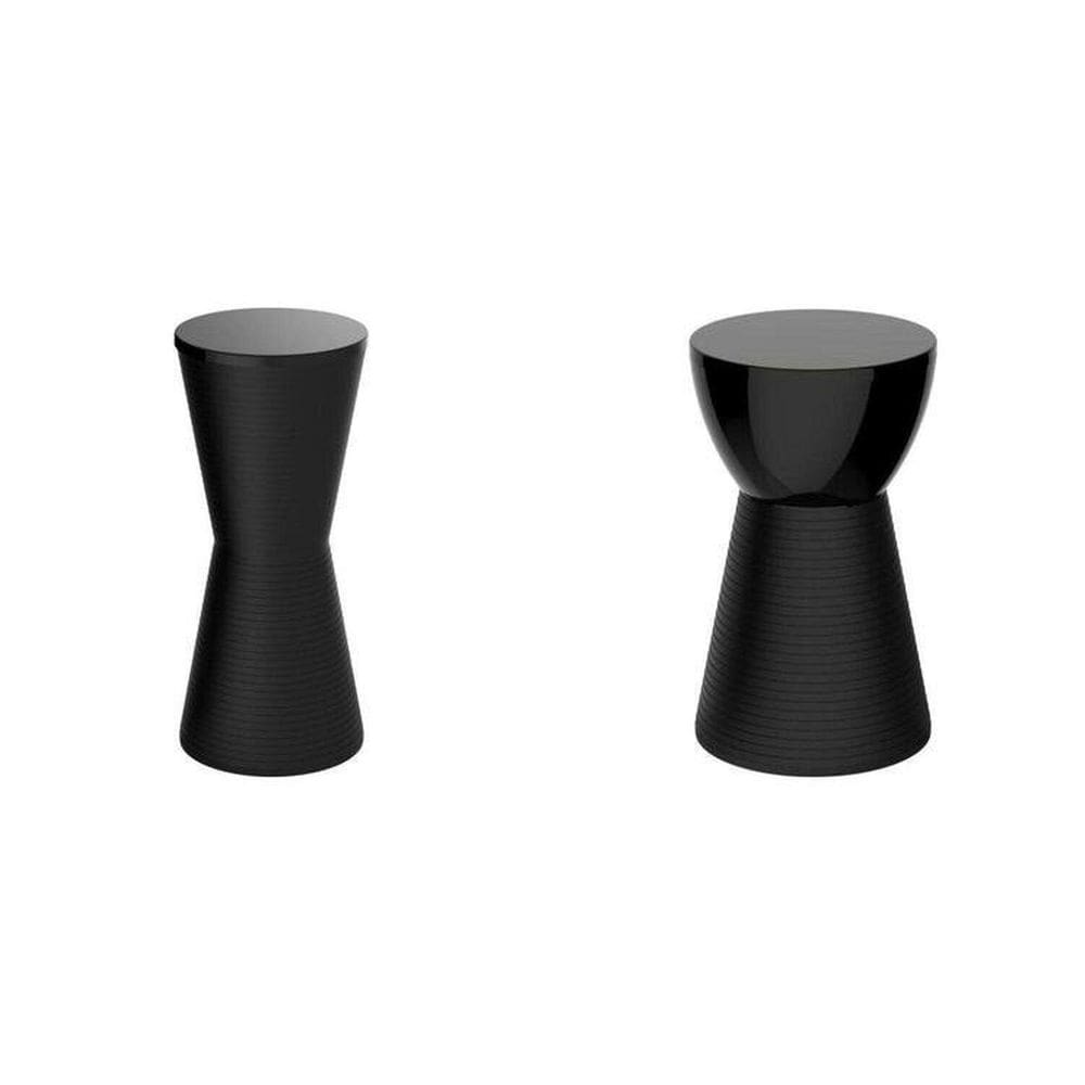Conjunto com 2 Banquetas - Dub/ Sili Preto