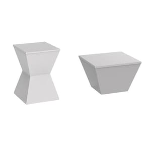 Conjunto com 2 Banquetas - Nitro/neo Branco
