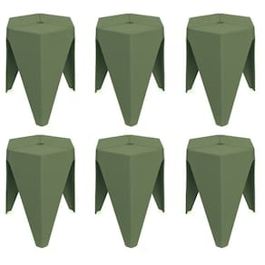 Conjunto 6 Unidades Banco Bee Verde Alecrim