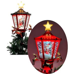Ponteira Com Movimentos Para Árvore Natal Noel Renas Som Luz