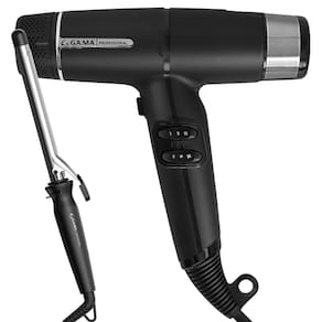 Kit Secador iQ Lite Black e Modelador Salon Curl 19mm