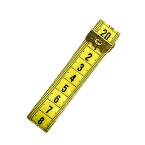 Fita Métrica com 150cm Amarela - Sempreviva